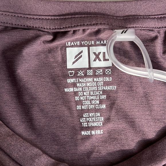 DOYOUEVEN pureMOTION Workout Tank Muscle T shirt in Deep Mauve size XL - Picture 5 of 11